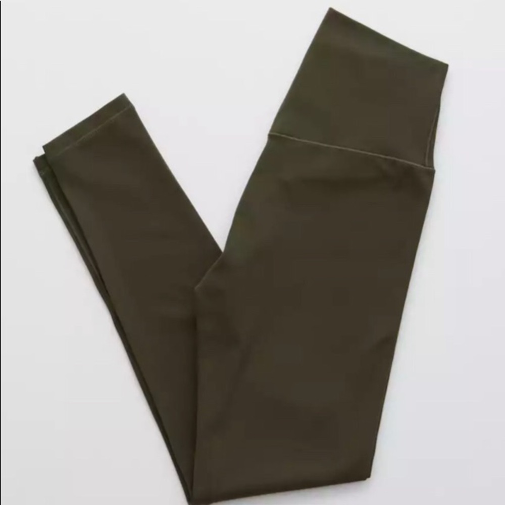 Aerie Green “Real Me” Leggings